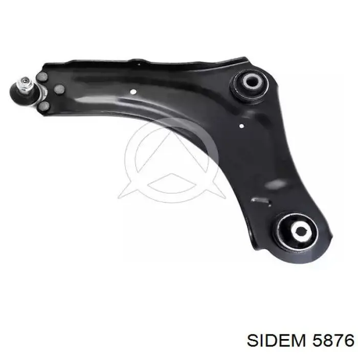 Wahacz zawieszenia przedniego dolny lewy Sidem 5876 cena, od 61,51 USD
