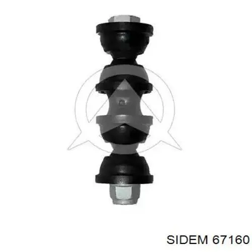 Łącznik stabilizatora tylnego Sidem 67160 cena, od 10,03 USD