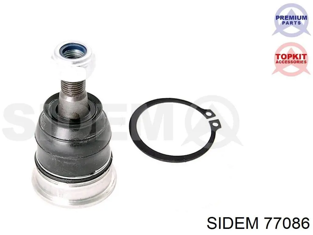 Sworzeń wahacza dolny Sidem 77086 cena, od 17,10 USD