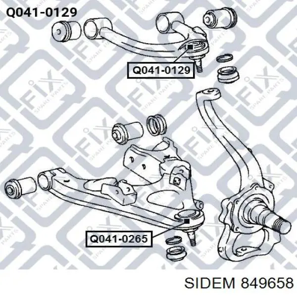 Silentblock przedniego wahacza dolnego Lemforder 39701 cena, od 50,54 USD