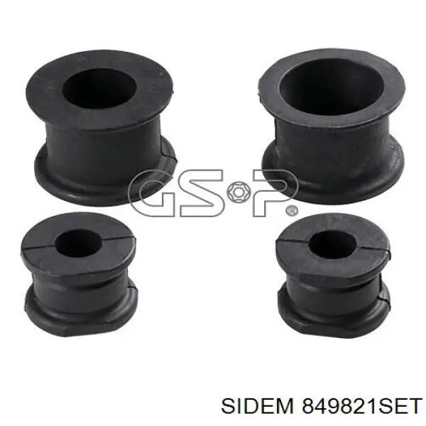Tuleja stabilizatora przedniego, zestaw Sidem 849821SET cena, od 22,07 USD