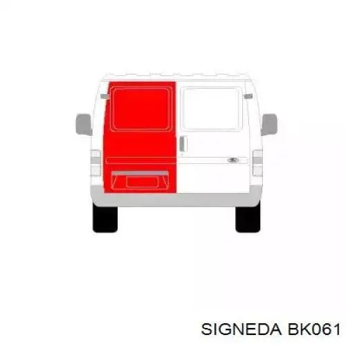 Hak holowniczy BK061 Signeda