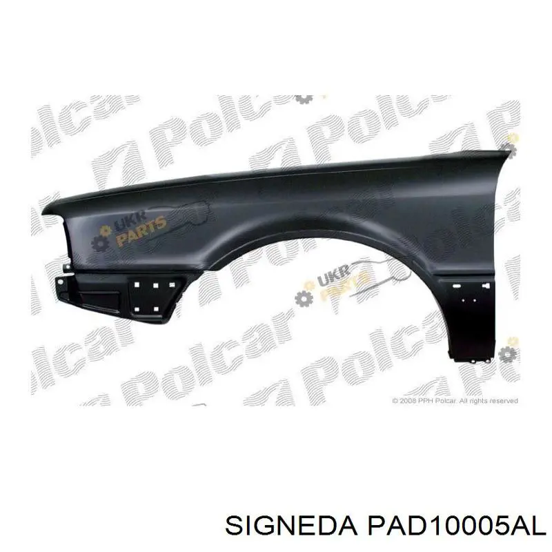 Do koszyka 6504040017311P 4max Błotnik przedni lewy