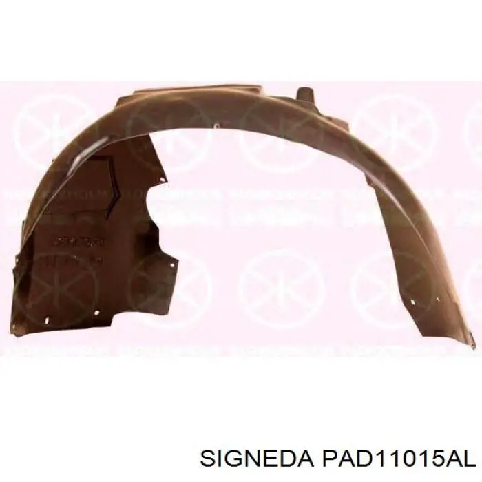 Nadkole błotnika przedniego lewe Audi A4 B7 sedana (8EC) (2004 - 2008) cena, od 27,11 USD