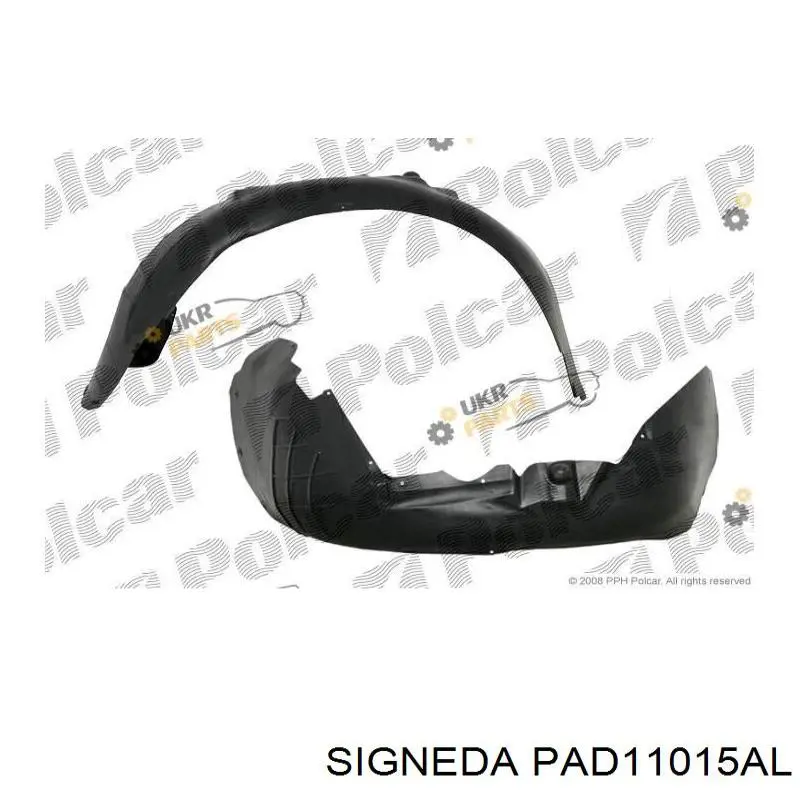 Nadkole błotnika przedniego lewe Audi A4 B7 kombi (8ED) (2004 - 2008) cena, od 22,12 USD