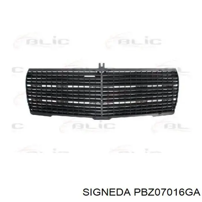 Atrapa chłodnicy Mercedes C 190 sedana (W201) (1982 - 1993) cena, od 126,60 USD