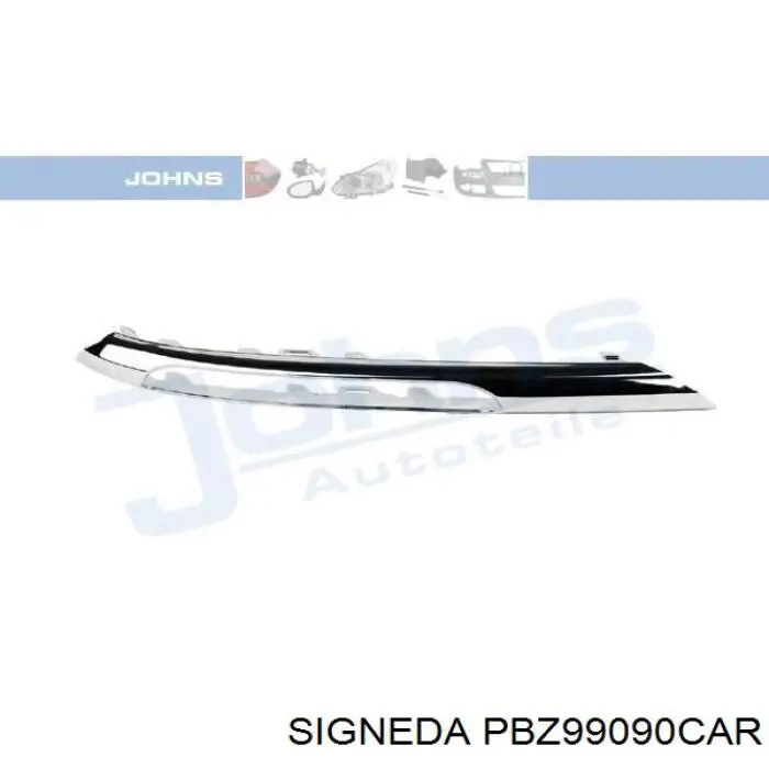 Listwa ochronna drzwi przednich prawych Mercedes A2128851874