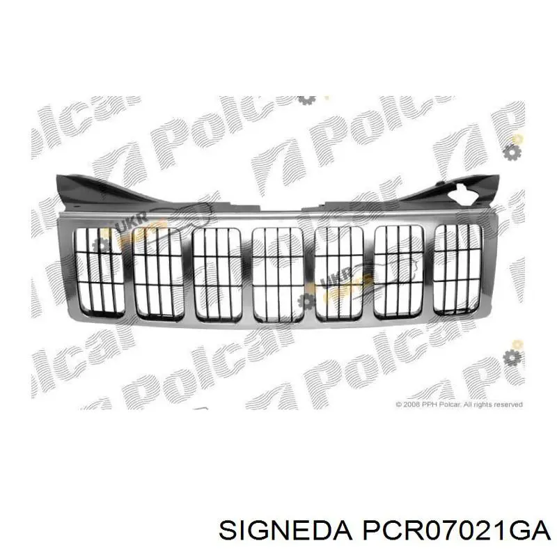 Atrapa chłodnicy Jeep Grand Cherokee LIMITED SUV (2005 - 2010) cena, od 114,58 USD