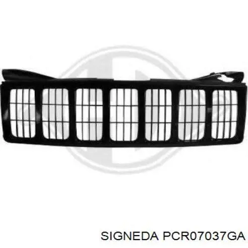 Atrapa chłodnicy do Jeep Grand Cherokee IV WK