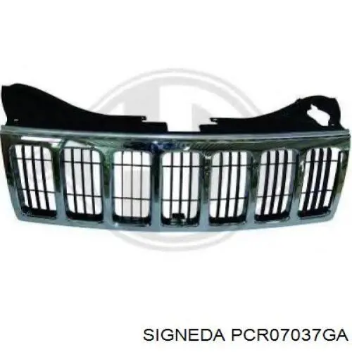 Atrapa chłodnicy Jeep Grand Cherokee IV SUV (WK) (2011 - 2022) cena, od 114,26 USD