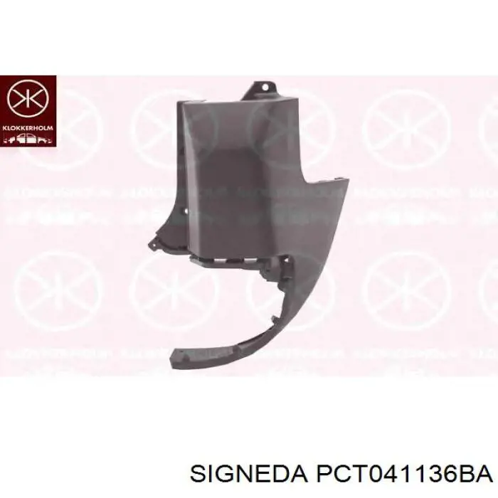 Do koszyka 7410GH Peugeot/Citroen Zderzak tylny, środkowa część