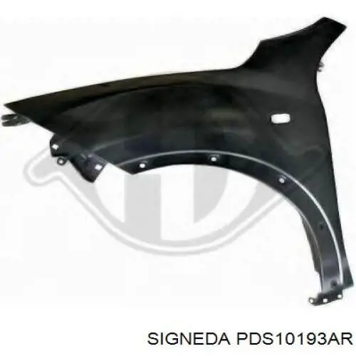 Błotnik przedni prawy Polcar 271301 cena, od 83,53 USD
