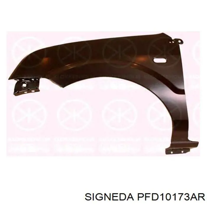 PFD10173AR Signeda Błotnik przedni prawy