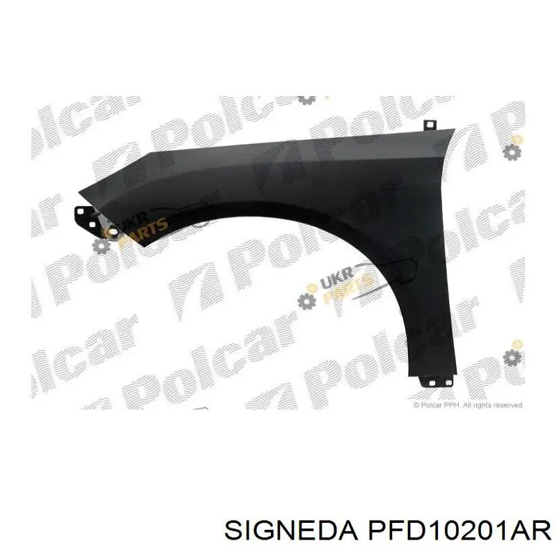 Błotnik przedni prawy do Ford Focus III CB8