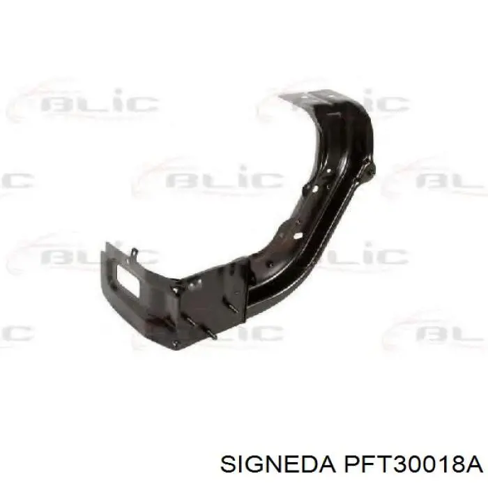 Osłona chłodnicy kompletna (panel mocowania reflektorów) Fiat Doblo I minivan (119) (2001 - 2010) cena, od 115,47 USD