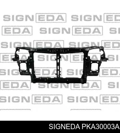 Osłona chłodnicy kompletna (panel mocowania reflektorów) KIA Spectra sedana (LD) (2003 - 2006) cena, od 84,31 USD