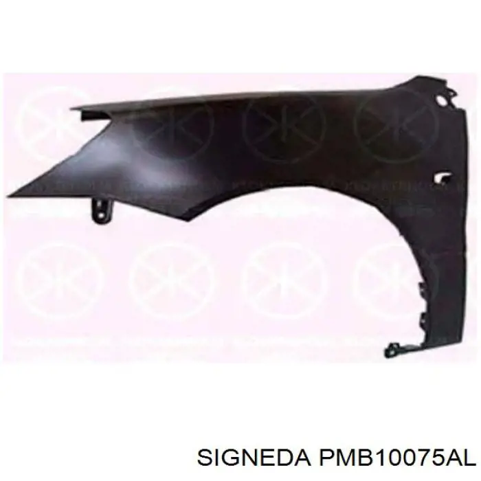 Do koszyka 523401 Polcar Błotnik przedni lewy