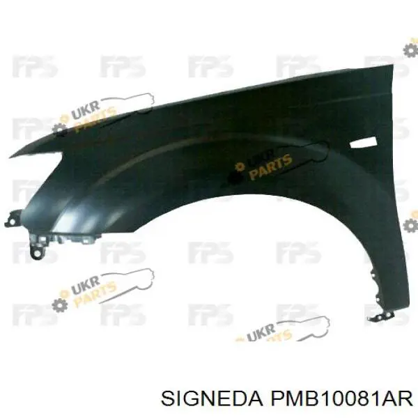 Błotnik przedni prawy do Mitsubishi Outlander II XL CWW