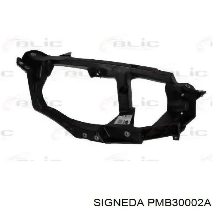 Osłona chłodnicy kompletna (panel mocowania reflektorów) Mitsubishi Colt VI hatchback (Z3A) (2004 - 2008) cena, od 58,58 USD