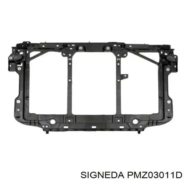 Osłona chłodnicy kompletna (panel mocowania reflektorów) do Mazda 3  BM, BN