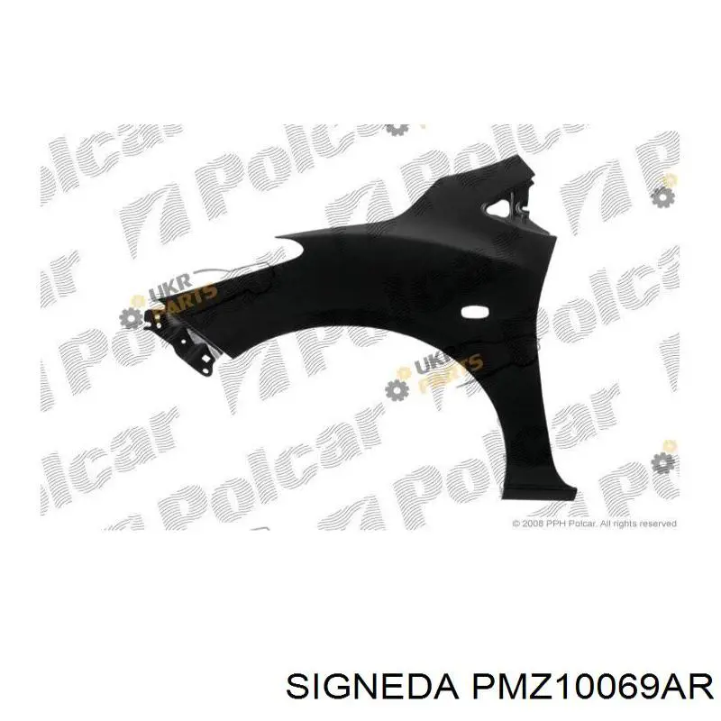 Błotnik przedni prawy Mazda 2 II hatchback (DE) (2007 - 2014) cena, od 66,33 USD