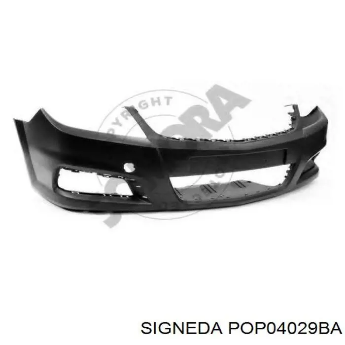 Do koszyka Zderzak przedni Opel Vectra C 