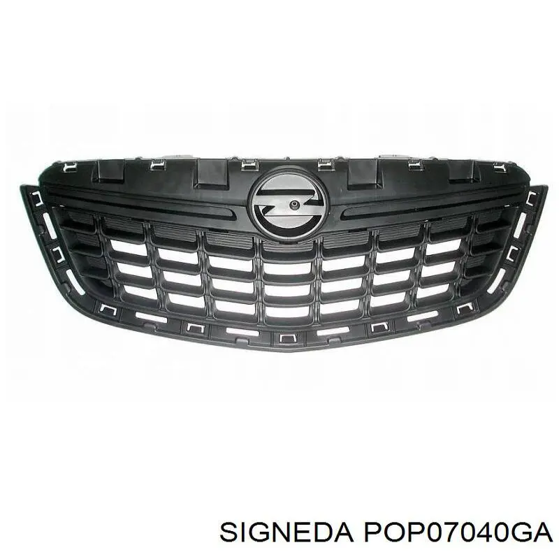 Atrapa chłodnicy Opel Astra J Sports Tourer kombi (35) (2010 - 2015) cena, od 269,37 USD