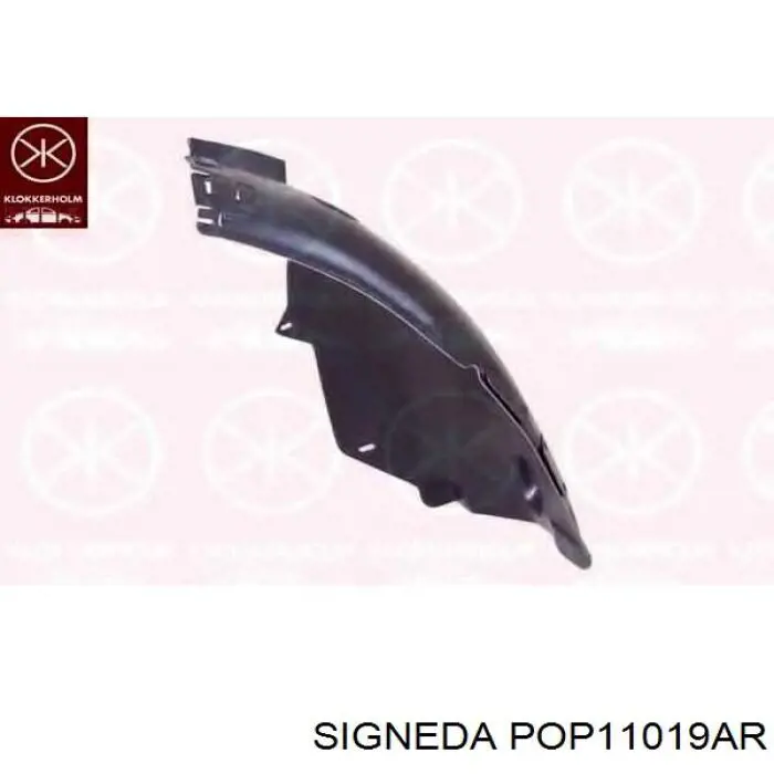 POP11019AR Signeda Nadkole błotnika przedniego prawe przednie