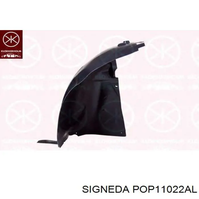 Nadkole błotnika przedniego lewe 13354313 Opel