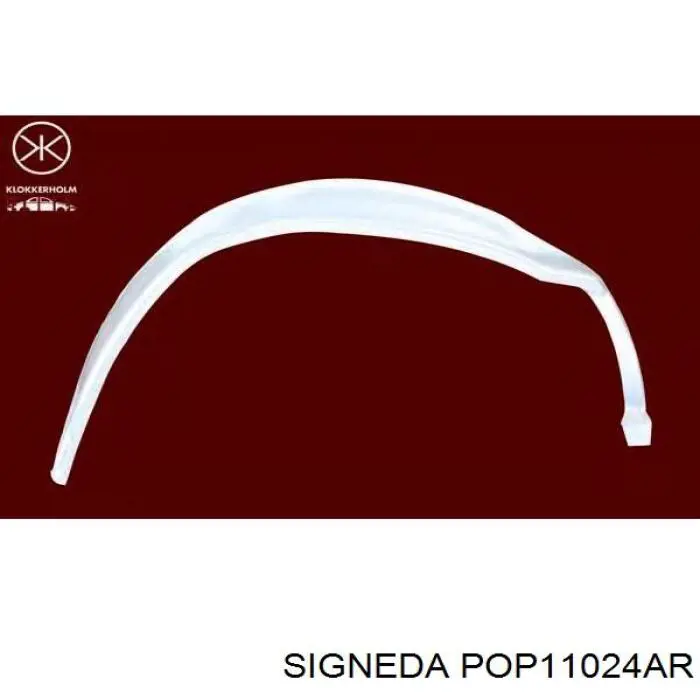 Nadkole błotnika przedniego prawe do Opel Vectra C 