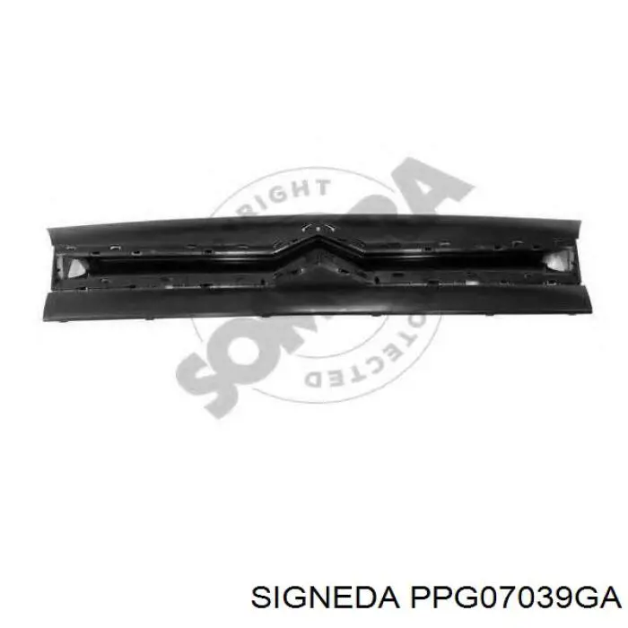 Atrapa chłodnicy Peugeot Partner II awangarda (2008 - 2018) cena, od 95,99 USD