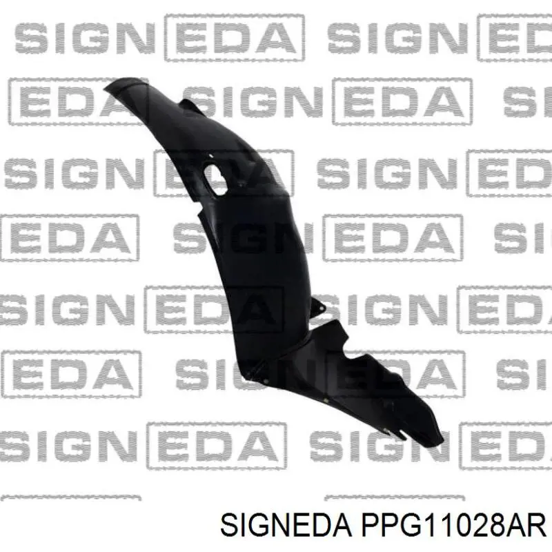 Nadkole błotnika przedniego lewe Peugeot 607 sedana (9D, 9U) (2000 - 2010) cena, od 27,83 USD