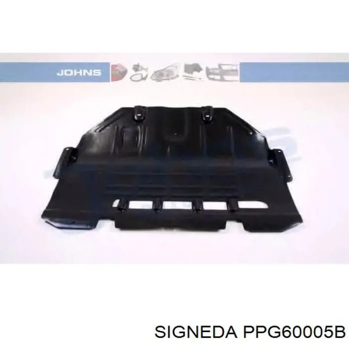 Do koszyka 7013L6 Peugeot/Citroen Osłona silnika, miski (przedziału silnika)
