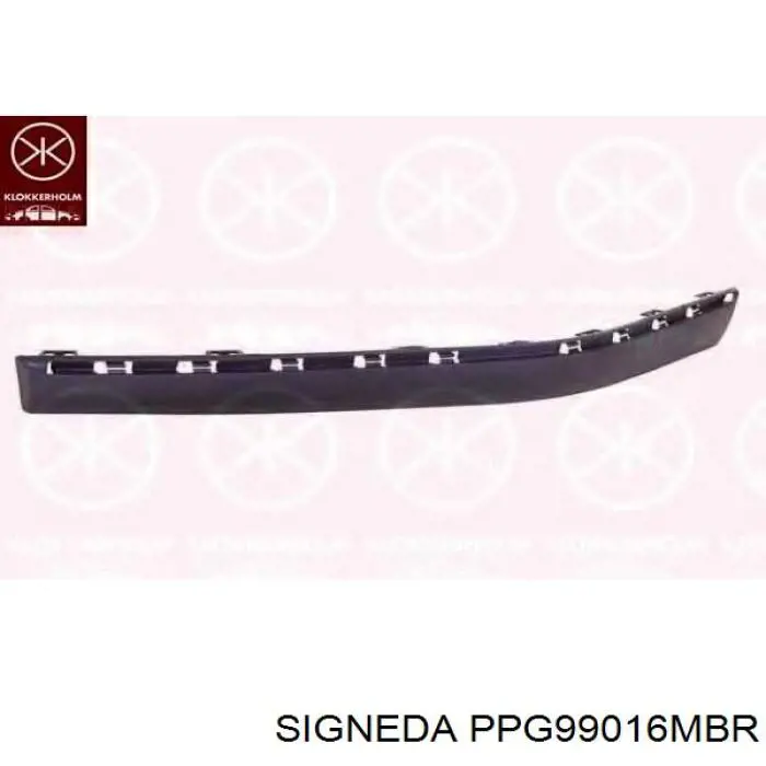 Do koszyka 7452J1 Peugeot/Citroen Nakładka na zderzak przedni prawa