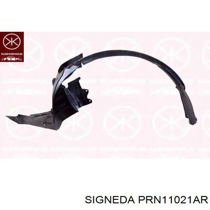 KH6055387 Starline Nadkole błotnika przedniego prawe