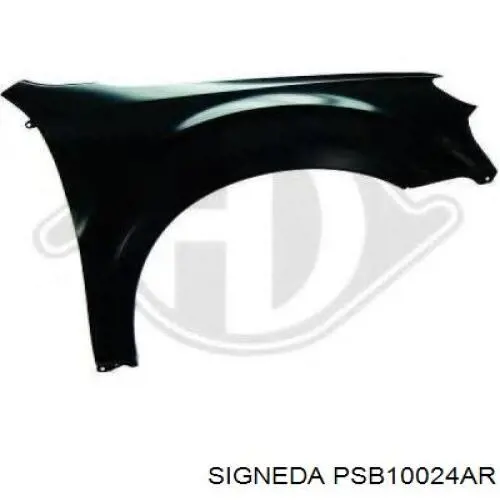 Błotnik przedni prawy do Subaru Forester III S12, SH