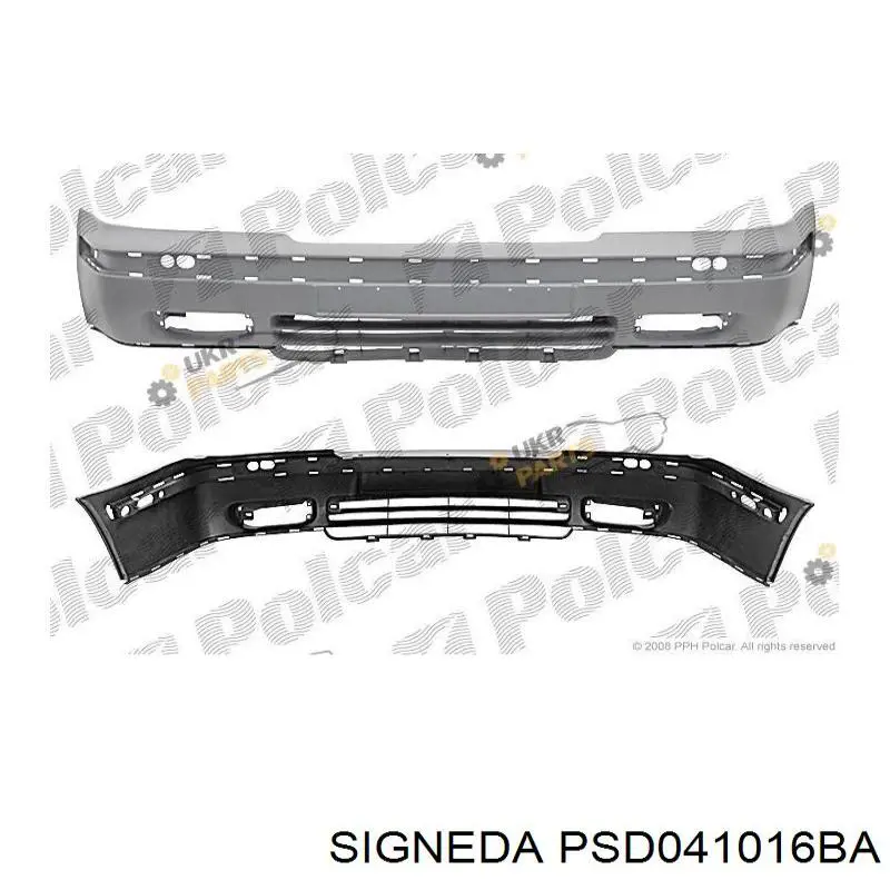 Zderzak przedni Signeda PSD041016BA cena, od 75,96 USD