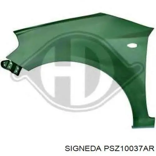 Błotnik przedni prawy do Suzuki SX4  GY