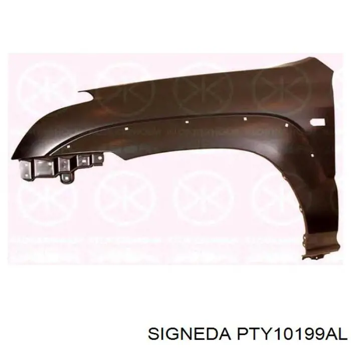 Błotnik przedni lewy Toyota Land Cruiser SUV (J12) (2002 - 2009) cena, od 228,65 USD