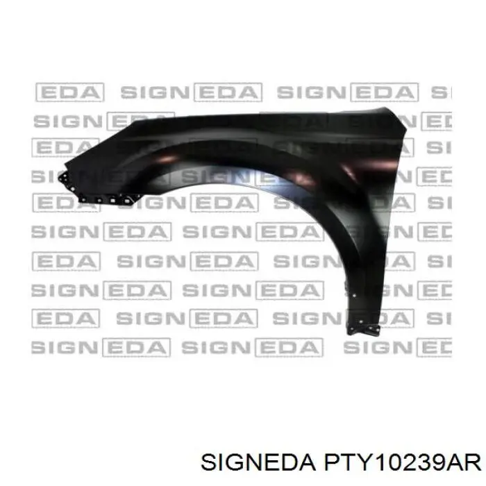 Błotnik przedni prawy Toyota Highlander I HYBRID SUV (U2) (2005 - 2007) cena, od 74,56 USD