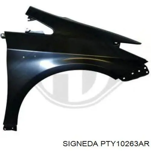 Błotnik przedni prawy do Toyota Prius  NHW20