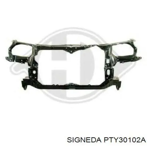 Osłona chłodnicy kompletna (panel mocowania reflektorów) Toyota 5320542070 cena, od 113,85 USD