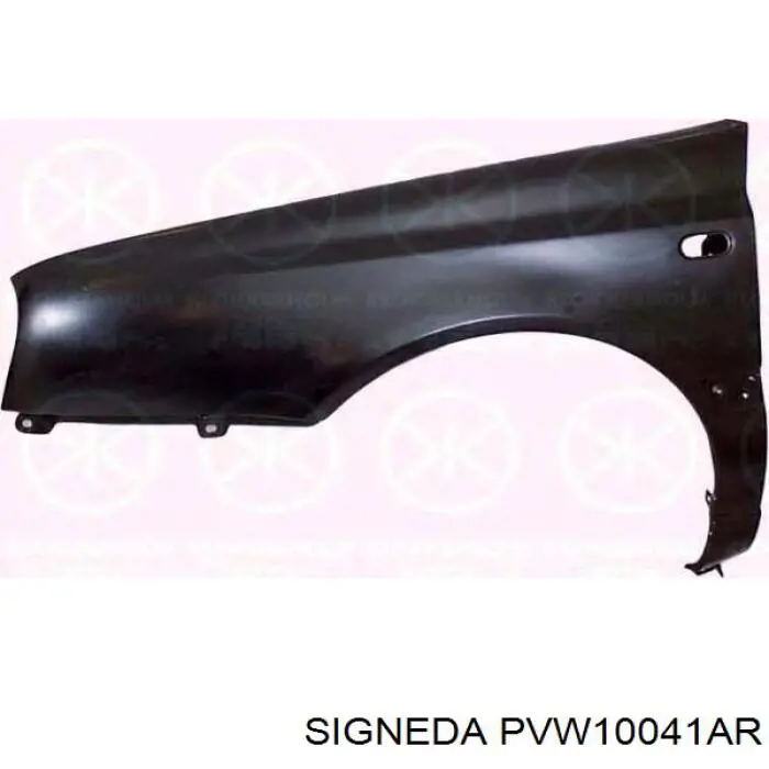Do koszyka 1K5880682 VAG Błotnik przedni prawy