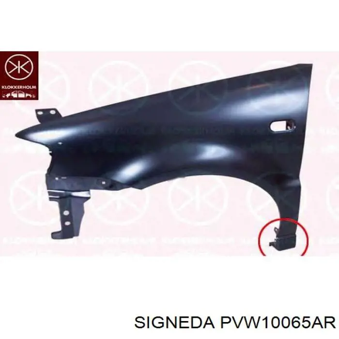Błotnik przedni prawy Polcar 953302 cena, od 69,34 USD