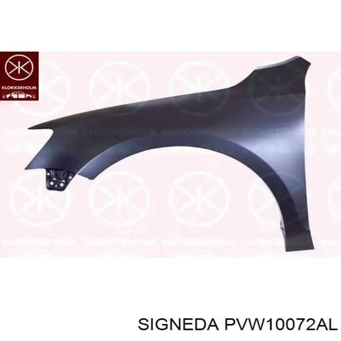PVW10072AL Signeda Błotnik przedni lewy