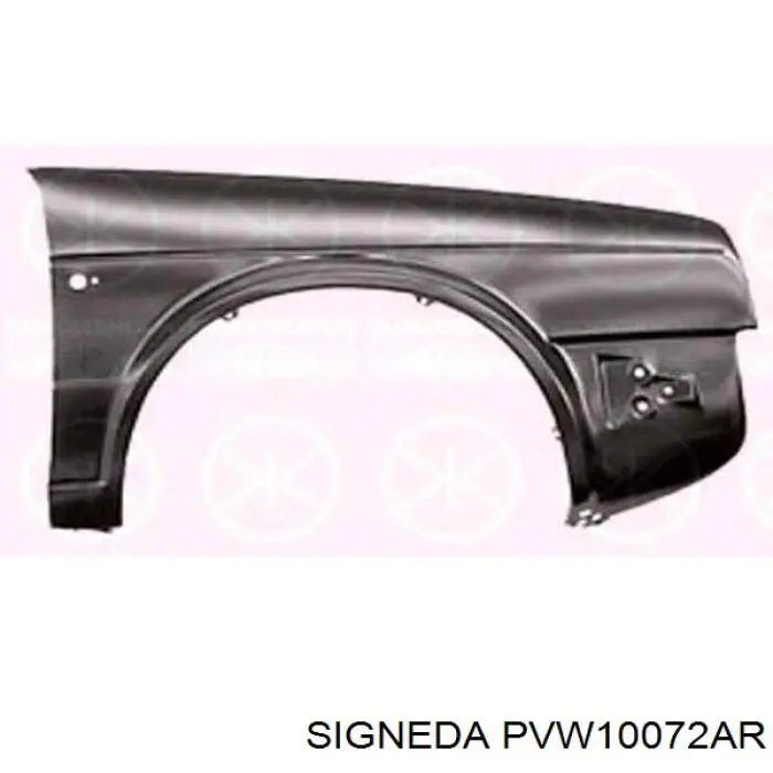 PVW10072AR Signeda Błotnik przedni prawy
