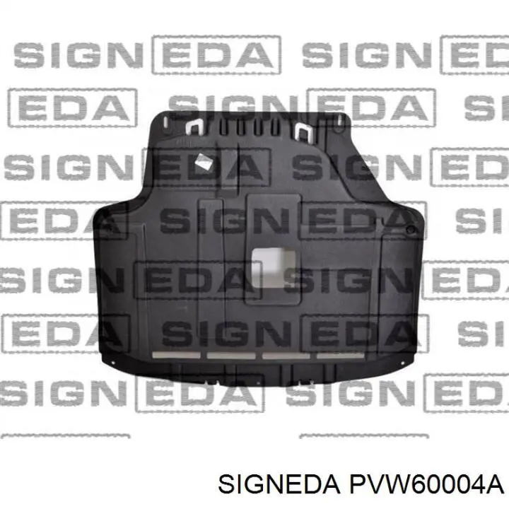 PVW60004B Signeda Osłona silnika, miski (przedziału silnika)