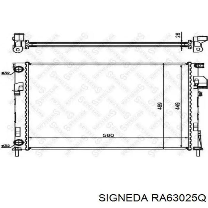 Chłodnica silnika Opel 91166001 cena, od 77,65 USD