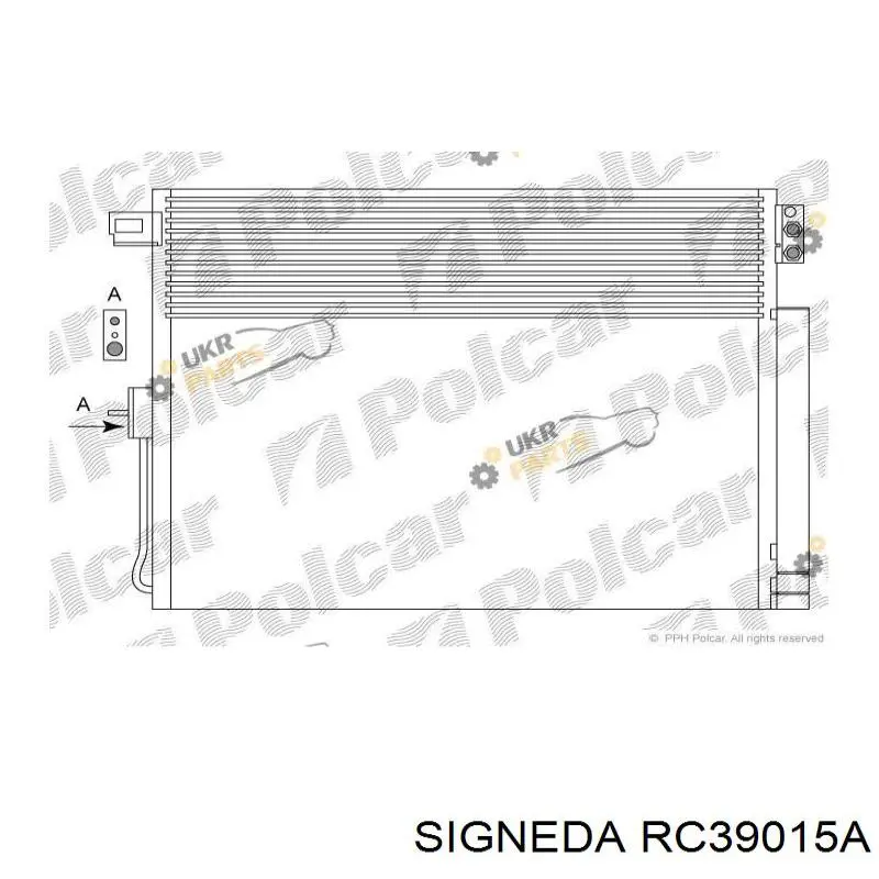 Chłodnica klimatyzacji VALEO 822616 cena, od 116,85 USD