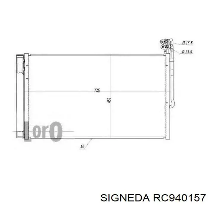 Chłodnica klimatyzacji VAG 95857311102 cena, od 97,07 USD